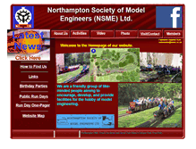 Tablet Screenshot of nsme.co.uk
